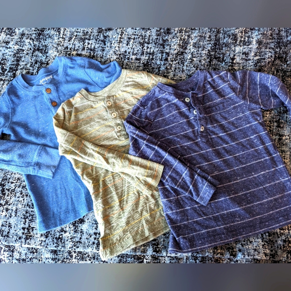 Boys 3T long sleeve shirt bundle